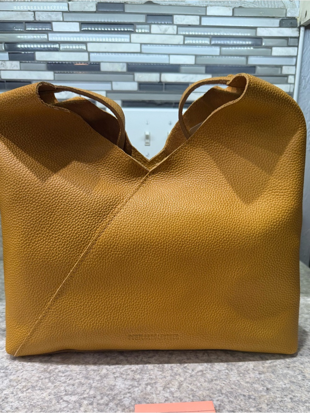 Portland Leather Sunshine Oversize Namoi Brand New